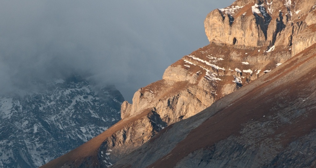 Sicht zum Drachenloch