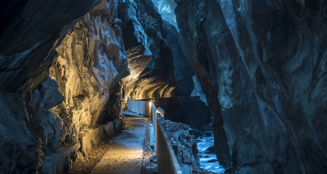 Die mystische Taminaschlucht