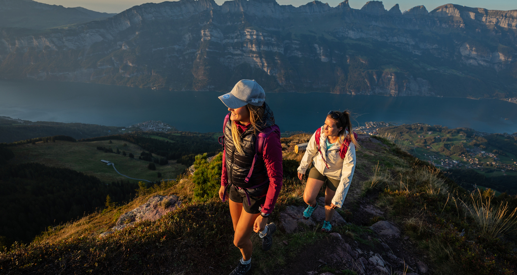 Wanderung 7-Gipfel-Tour mit Churfirsten im Hintergrund