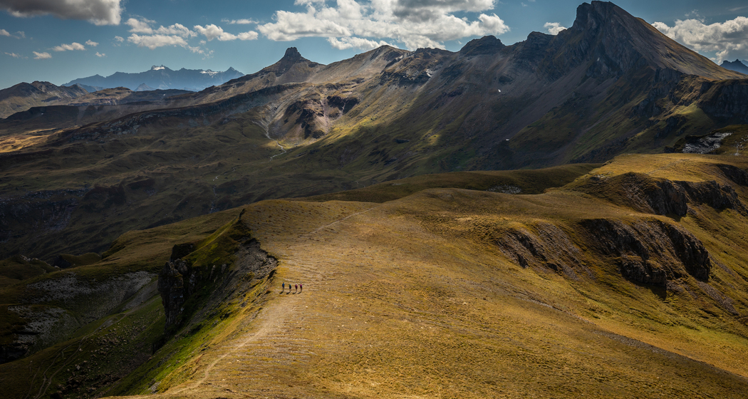 Aussicht auf den Spitzmeilen