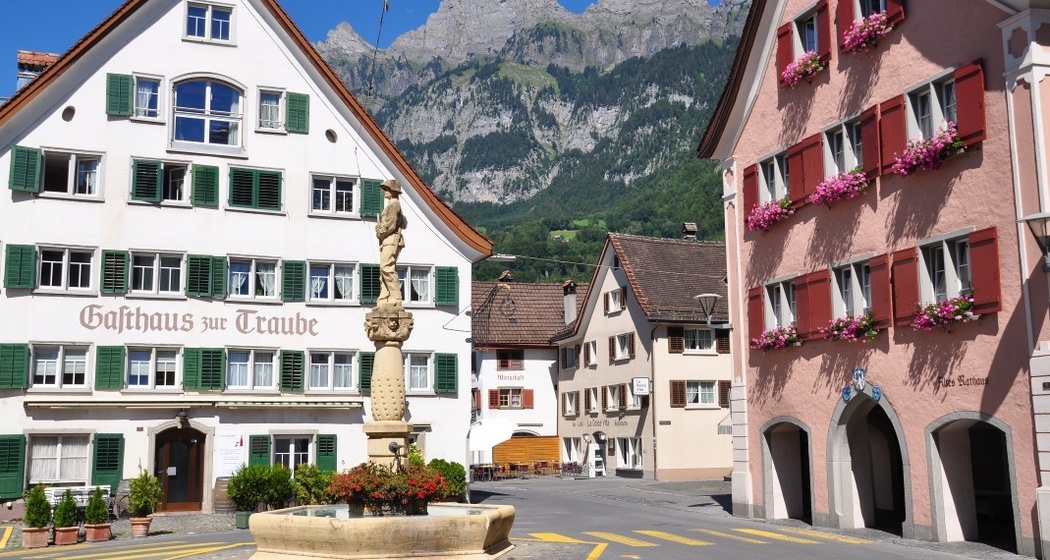 Duch das historische Zentrum von Walenstadt