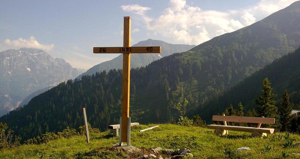 Alpkreuz beim Protchopf