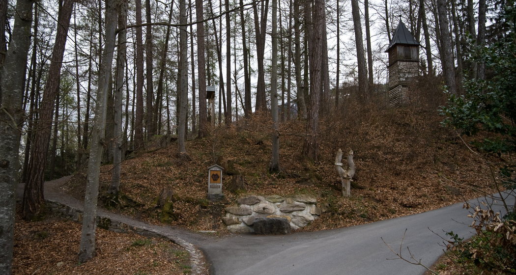Weg zur Pfarrer-Künzle-Grotte