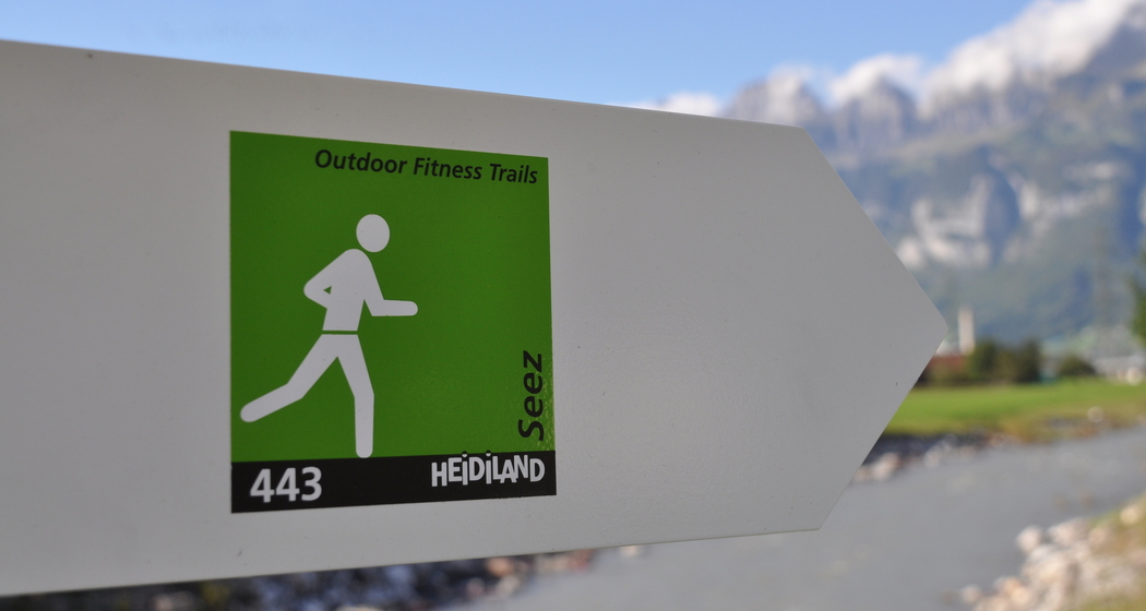 Namensgeber des Trails - Das Bächlein Seez