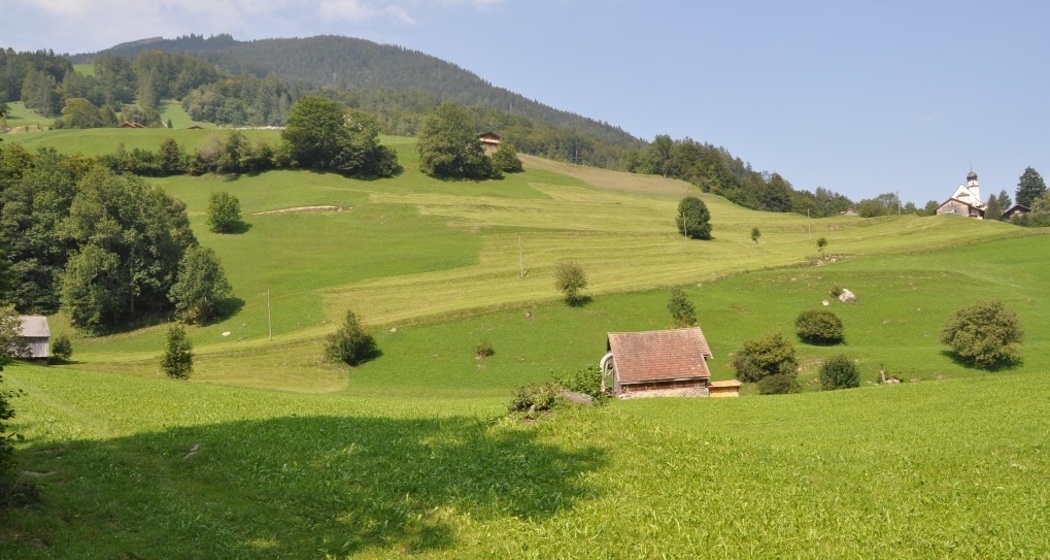 Der Namensgeber des Trails Die Glarina-Ebene