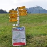 Ausgangspunkt bei der Infostelle Flumserberg