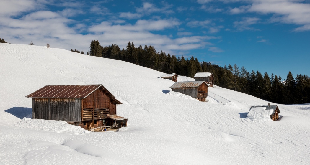 Winterwanderweg Pradas in Breil-vitg