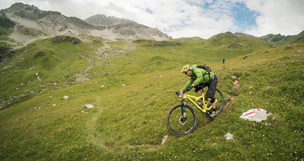 Singletrail Arosa