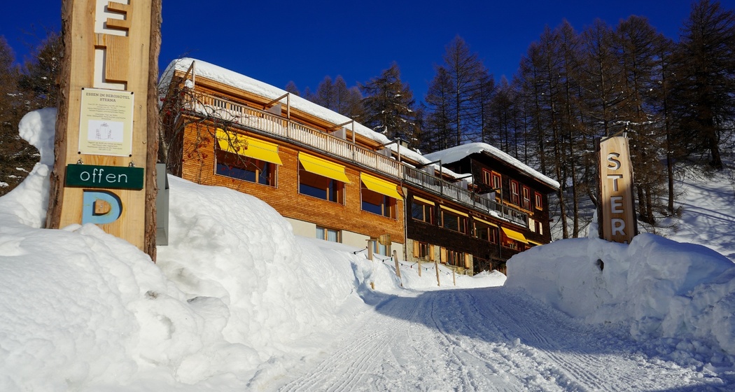 Berghotel Sterna im Winter