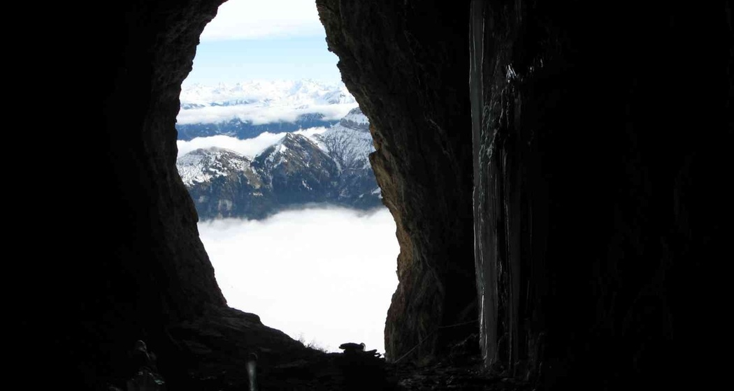 Blick aus dem Drachenloch