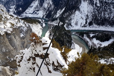 Aussicht von Il Spir Platform in Conn
