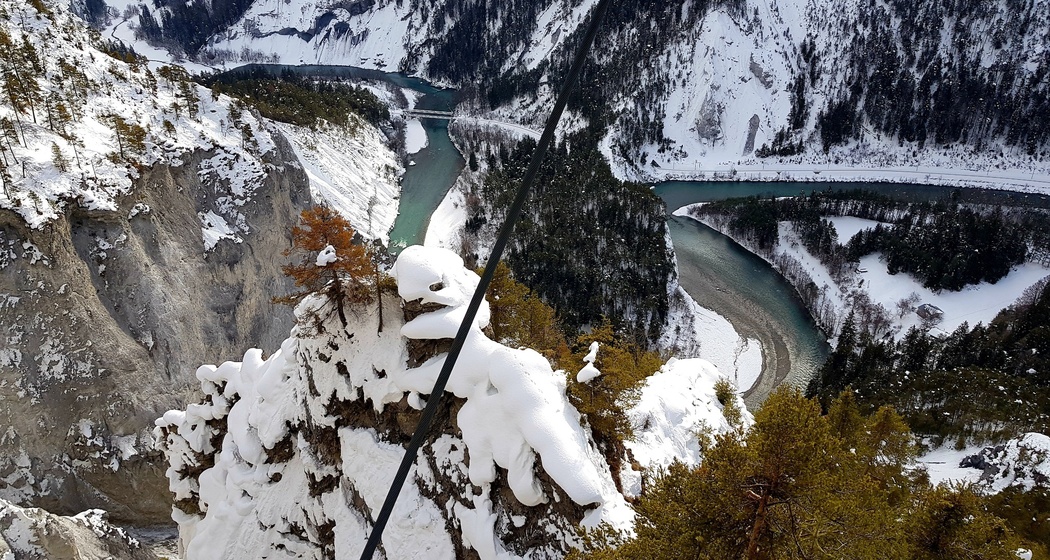 Aussicht von Il Spir Platform in Conn