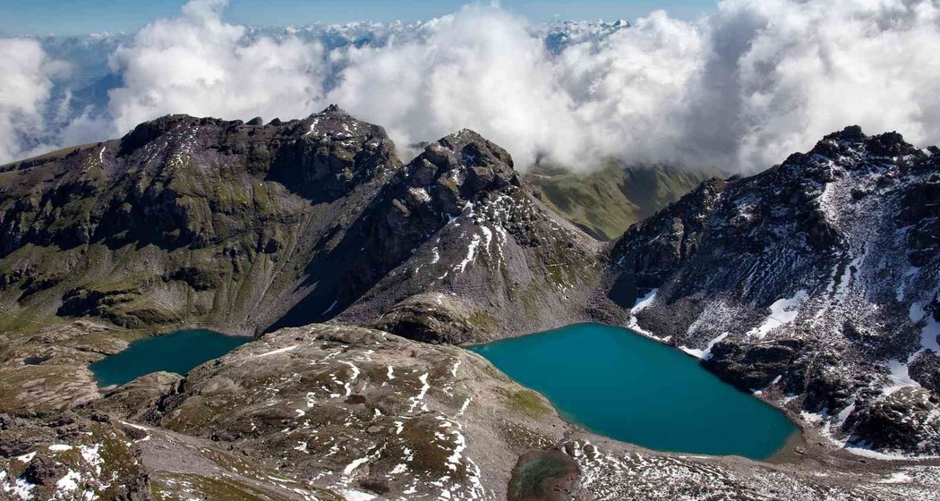 Felsriegel und Gletscherschliff