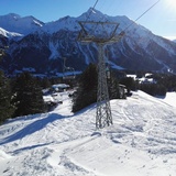 under the Tgantieni chairlift