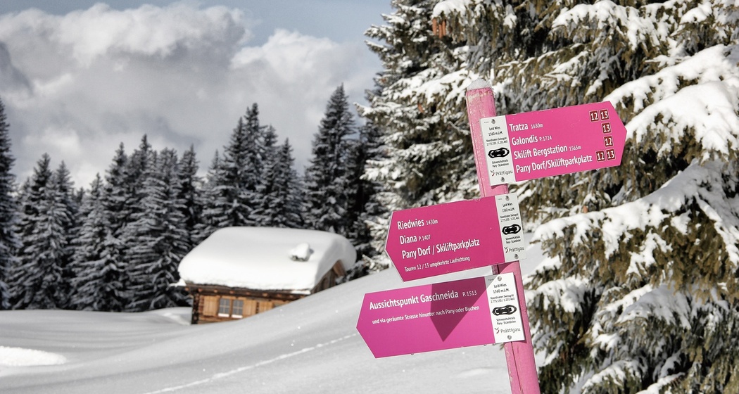 Panyer Rundtour Schneeschuhtour