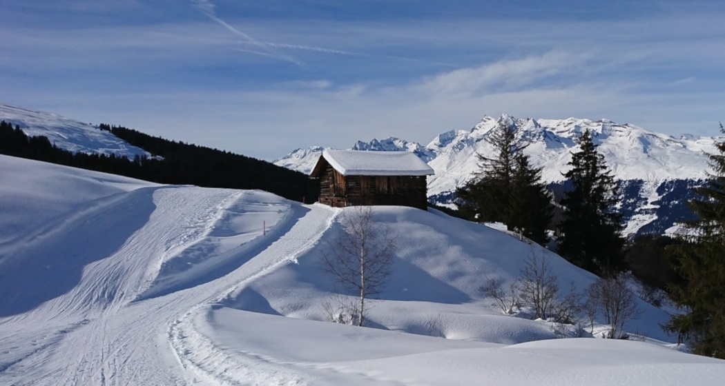 Zwischen Bergrestaurant Wali und Aufstieg Bergrestaurnt Kartitscha