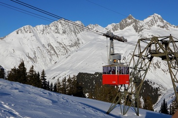 Nostalgische Luftseilbahn