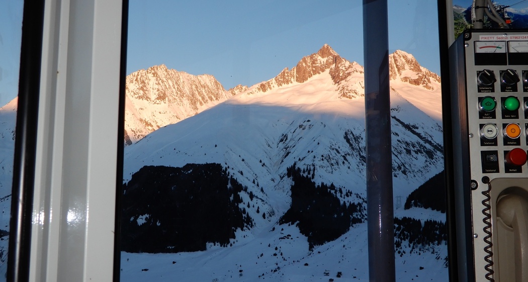 Sonnenaufgang unterwegs