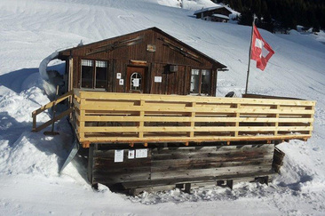 Sonnenterrasse auf dem Hochsitz