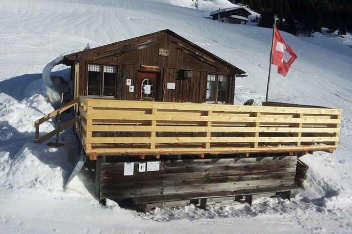 Sonnenterrasse auf dem Hochsitz