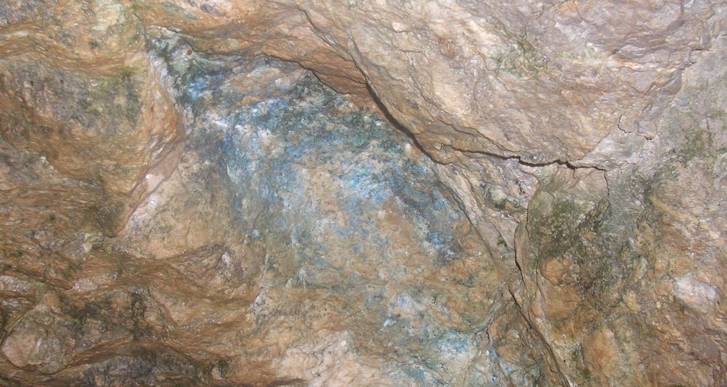 Vererzung im Bergwerk Gnapperchopf