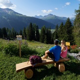 Hiking Schatzalp, Davos, Switzerland
