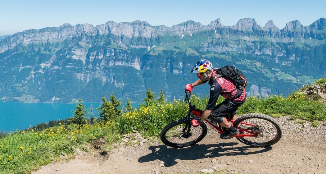 Blick auf die Churfirsten