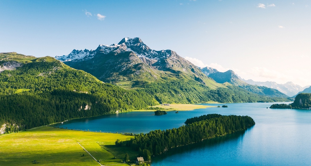 Silsersee und Chastè