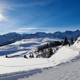 Arlenwaldweg in direzione della stazione intermedia LAW