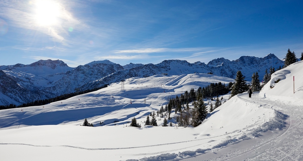 Arlenwaldweg Richtung Mittelstation LAW