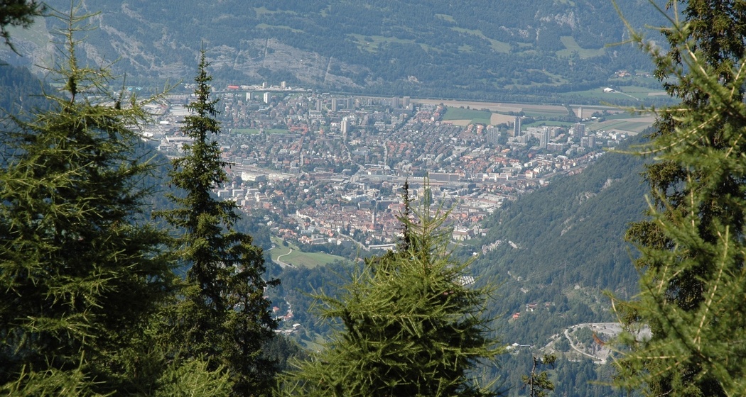 Chur aus dem Schanfigg