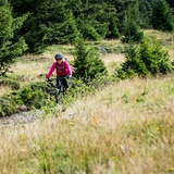 Percorso e-mountain bike Piz um Piz in cerchio discesa Obersaxen