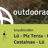 Bergtour in Graubünden: Lü - Piz Terza - Pass Costainas - Lü