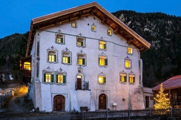 Chesa Cuninaza, aktuelles Bild nach dem Brand