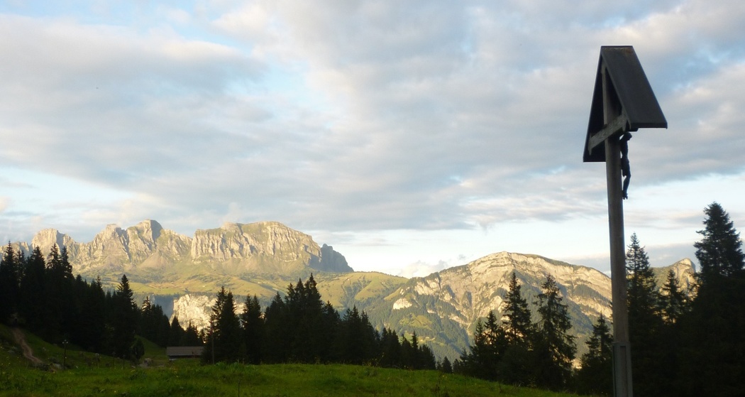 Kreuz bei der Alp Kohlschlag