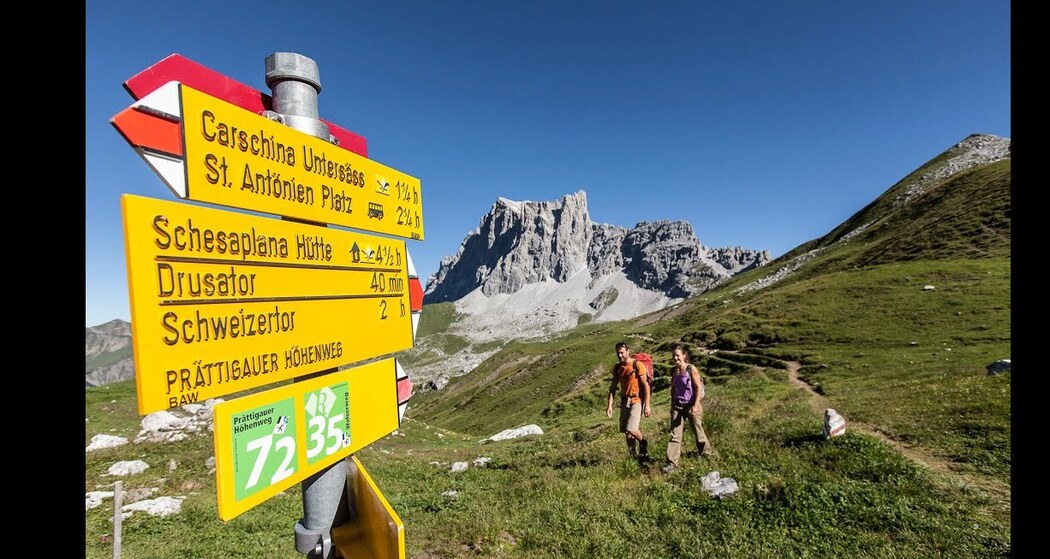 72 Prättigauer Höhenweg: in 4 Tagen von Klosters in die Bündner Herrschaft
