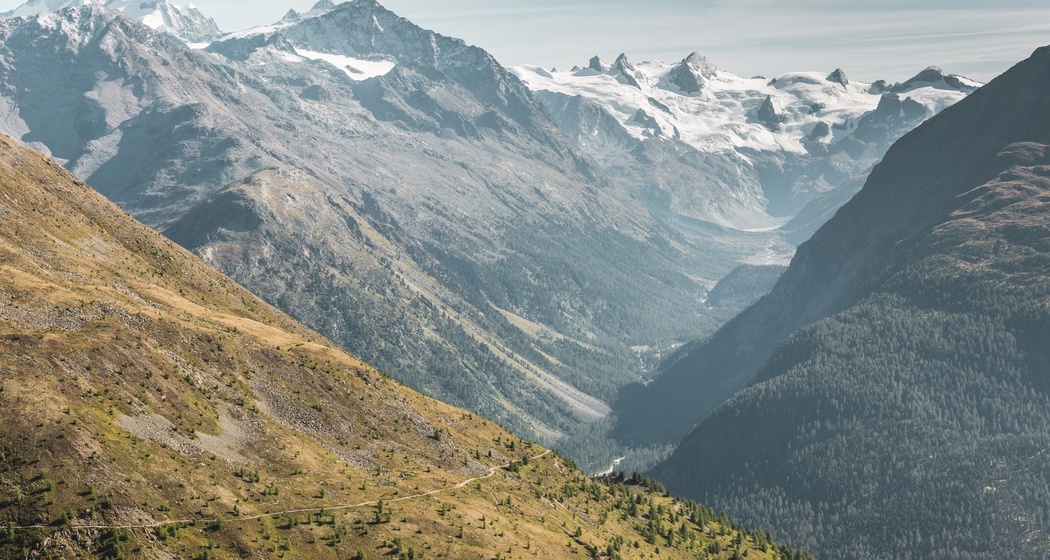 Aussicht ins Val Roseg