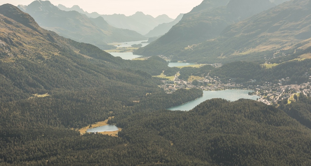 Aussicht von Muottas Muragl