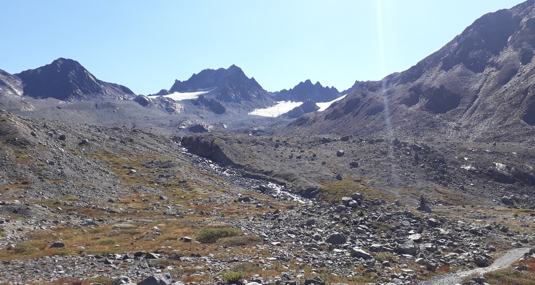 Aufstieg zur Kesch-Hütte