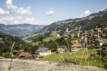 Blick auf Klosters