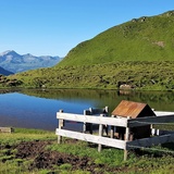 Carschinasee mit Grillstelle