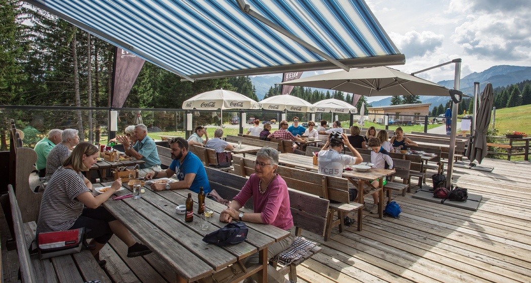 Bergbaiz Brambrüesch im Sommer