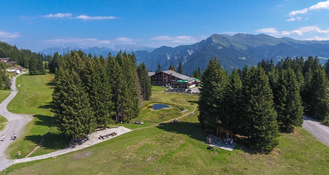Malixerhof Brambrüesch im Sommer