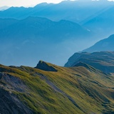Vue en direction de l'Einshorn et du Zwölfihorn
