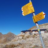 Zwischenhalt Cadlimohütte