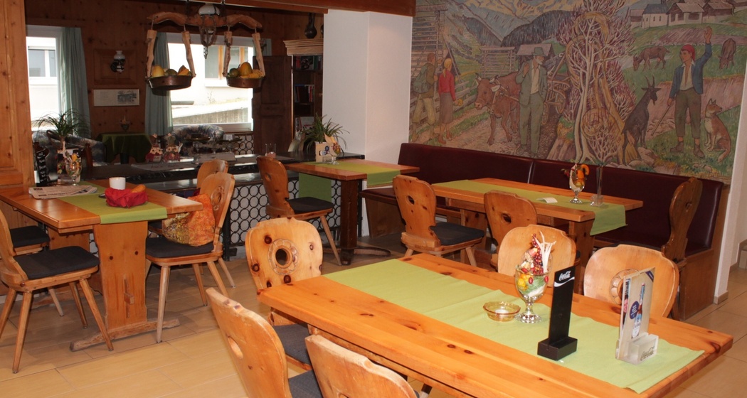 rustikaler Essbereich