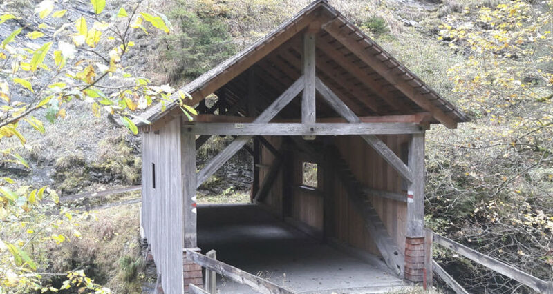 Holzbrücke Sum Fistatg