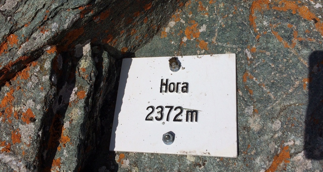 Gipfel Hora