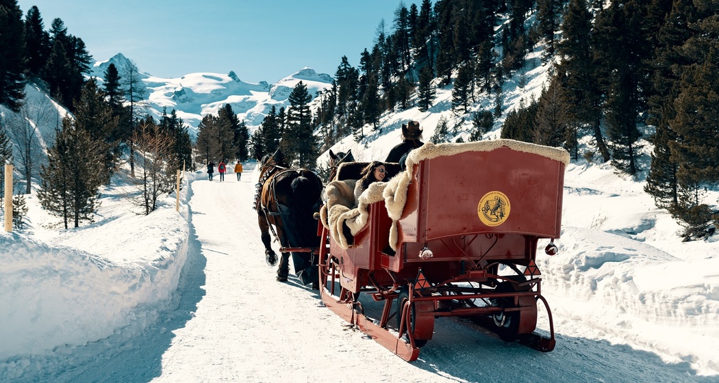 Kutschenfahrt ins Val Roseg