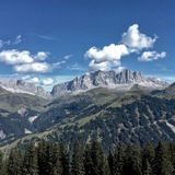 Kirchlispitzen, Schweizertor und Drusenfluh (von links)